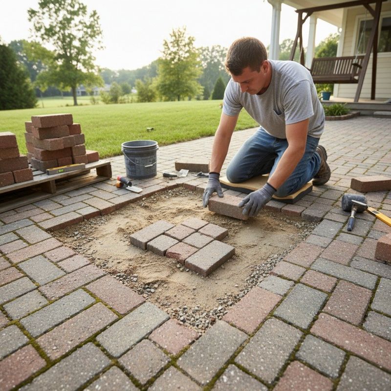 Contact About Paver Repair